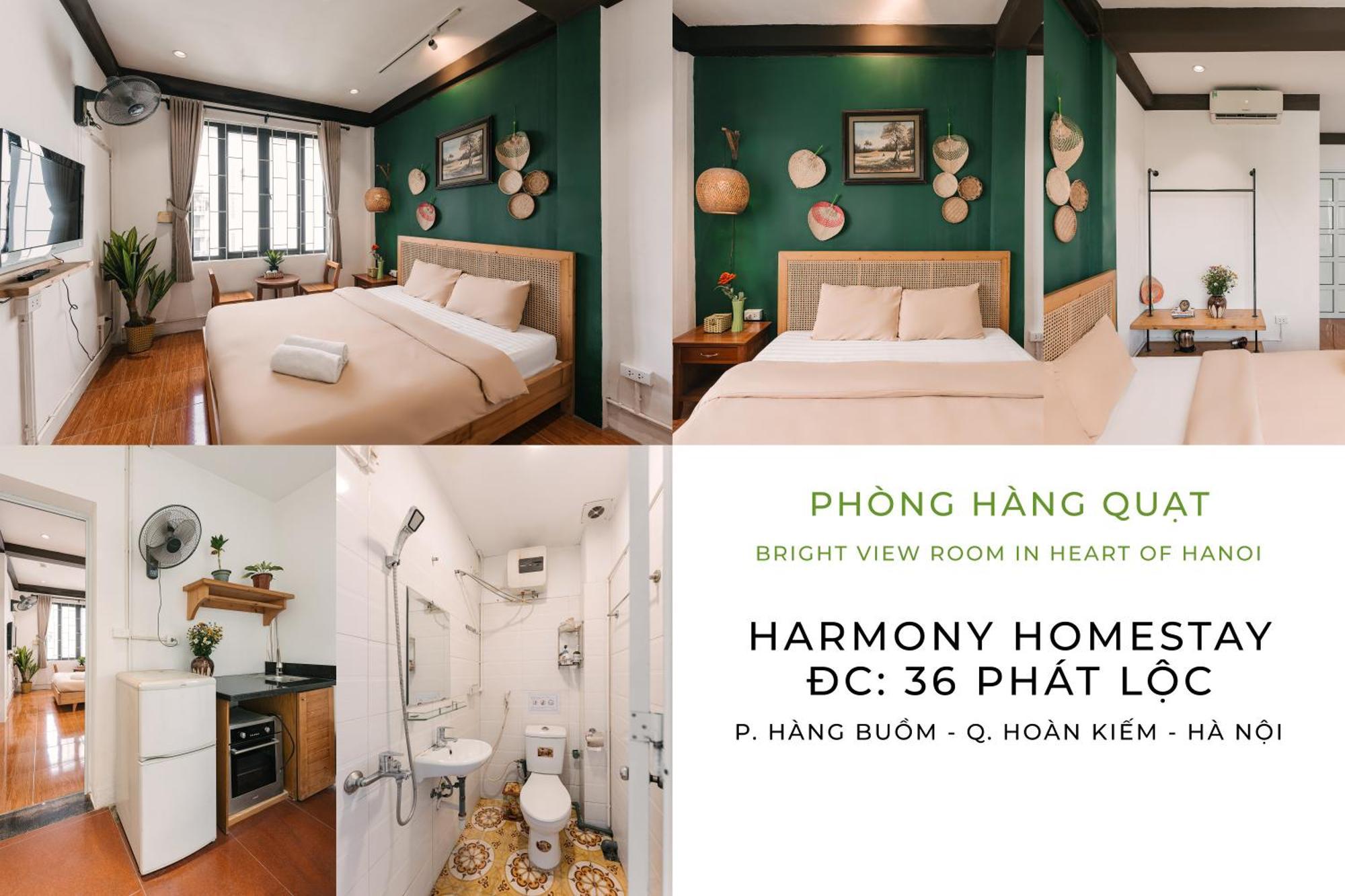 Harmony Homestay - Hanoi Homestay In Old Quarter Ngoại thất bức ảnh