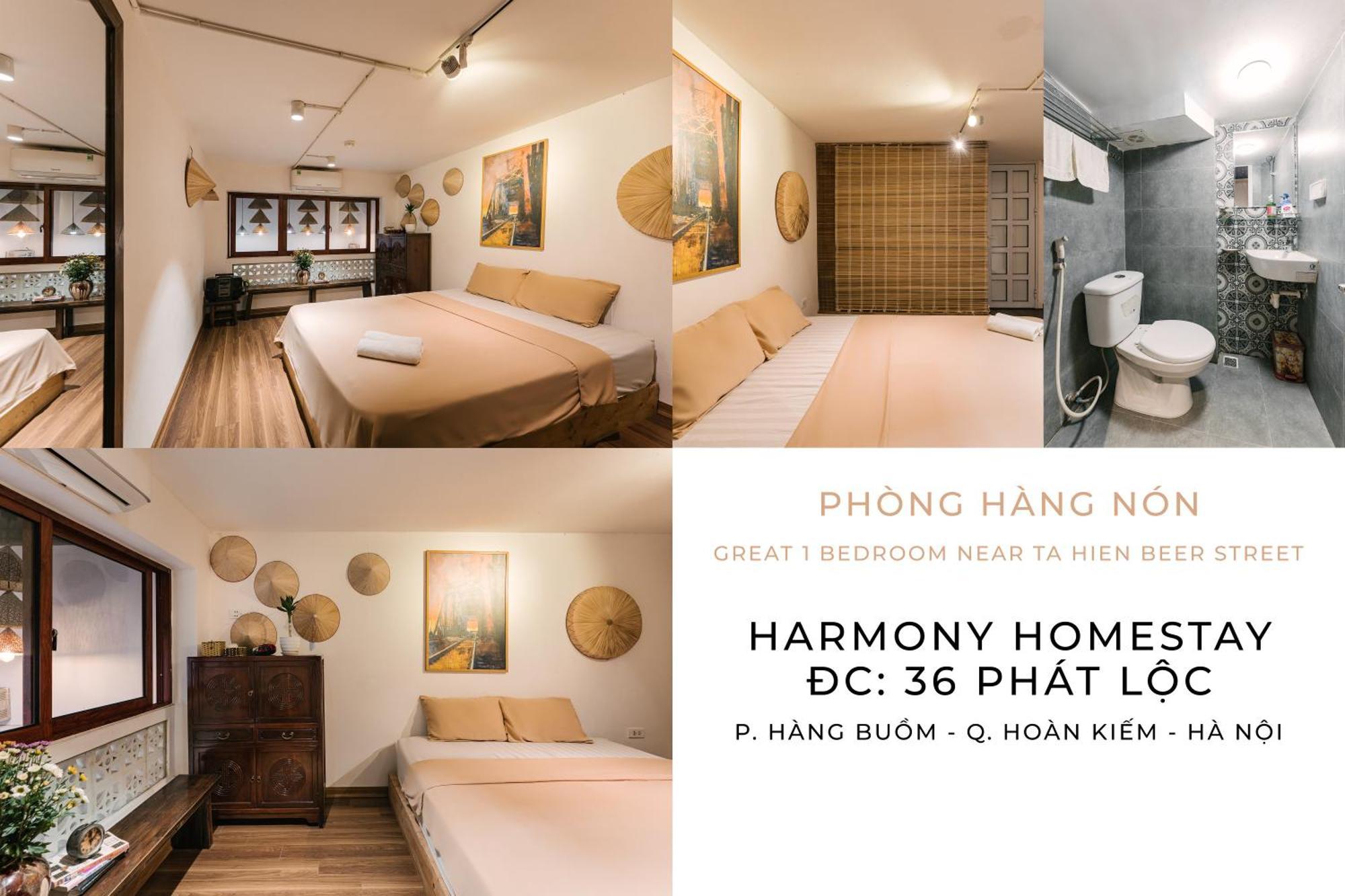 Harmony Homestay - Hanoi Homestay In Old Quarter Ngoại thất bức ảnh